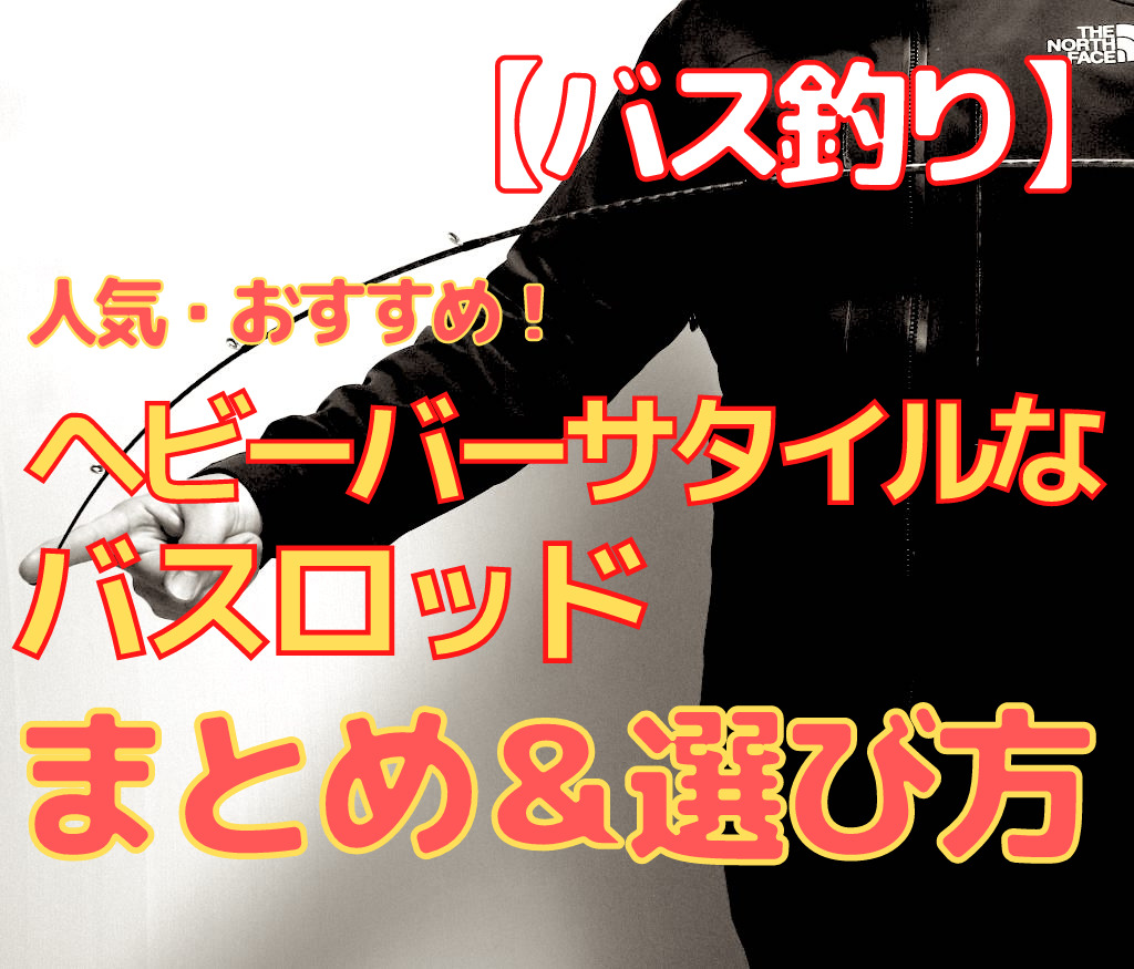 バス釣りヘビーバーサタイル向け おすすめバスロッドまとめ 選び方のコツ