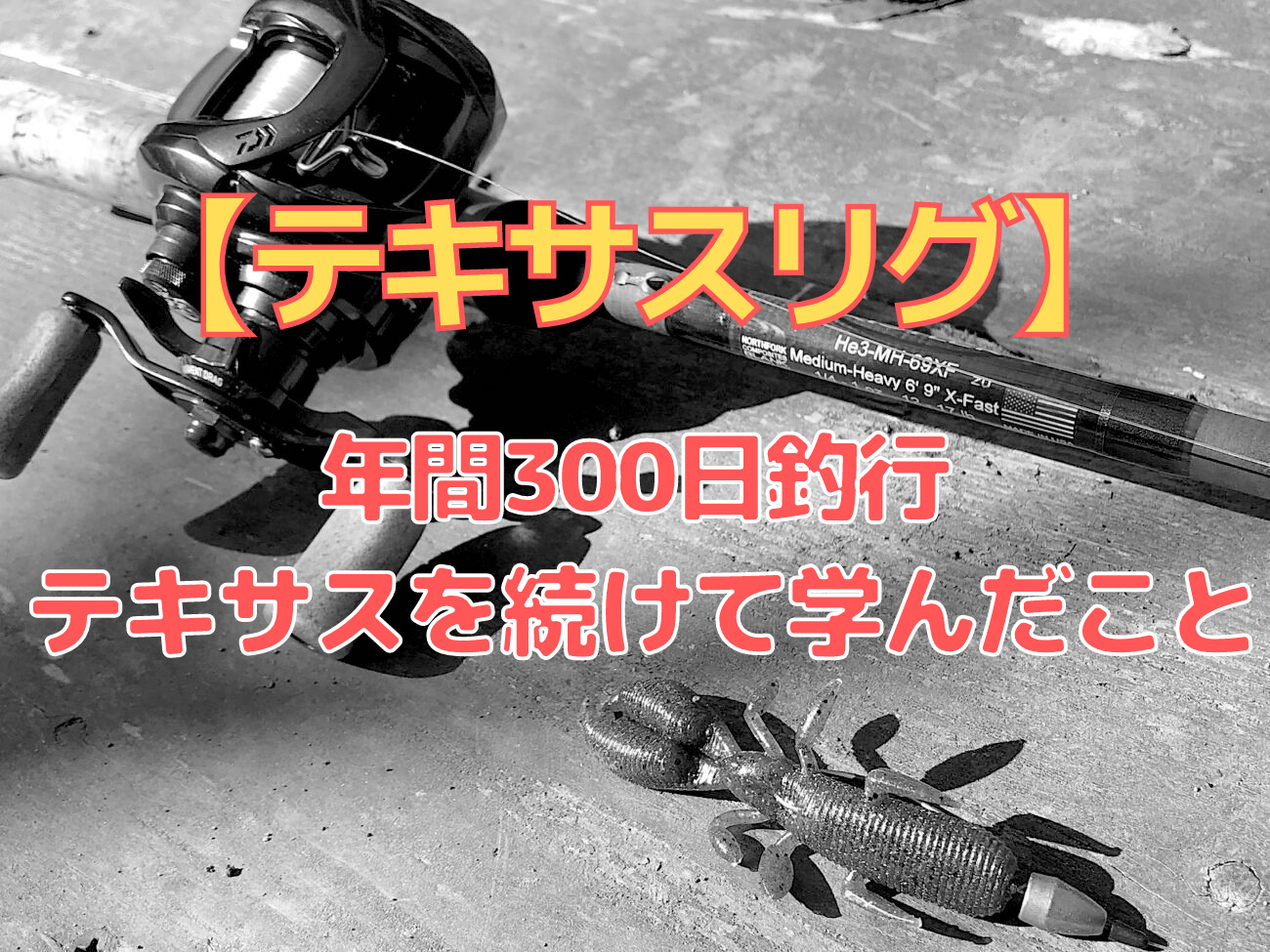 バス釣り テキサスリグ カバー撃ち のngパターン集 テキサス縛り年間300日ボウズだったときにやっていた5つの間違い