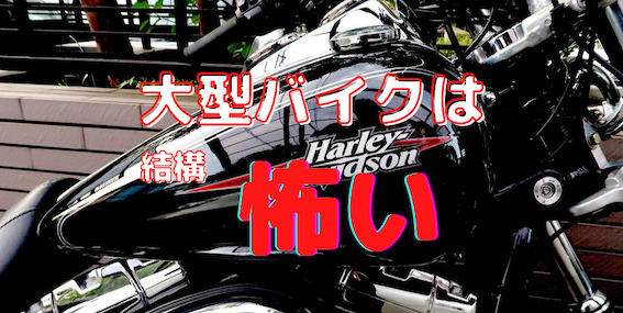 はじめての大型バイクは 恐怖 だった 1台目のハーレーに乗ったときに感じたこと 中型バイクとの違いについて