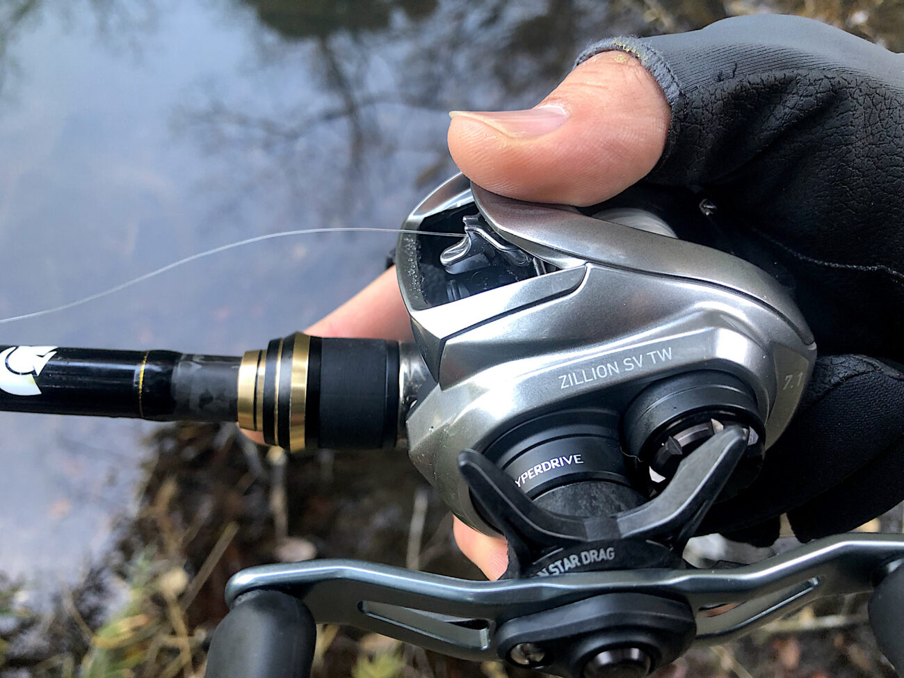 DAIWA 21ジリオン SV TW 1000HL カスタム - リール